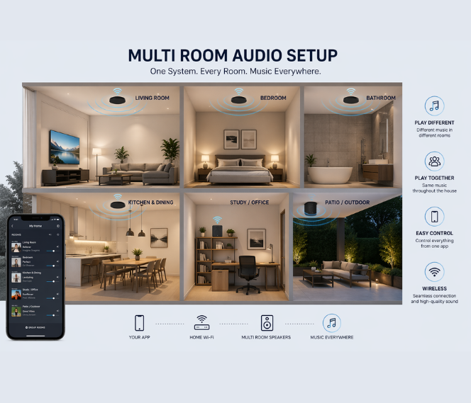 Understanding Multi-Room Audio: Seamless Sound Across Your Home