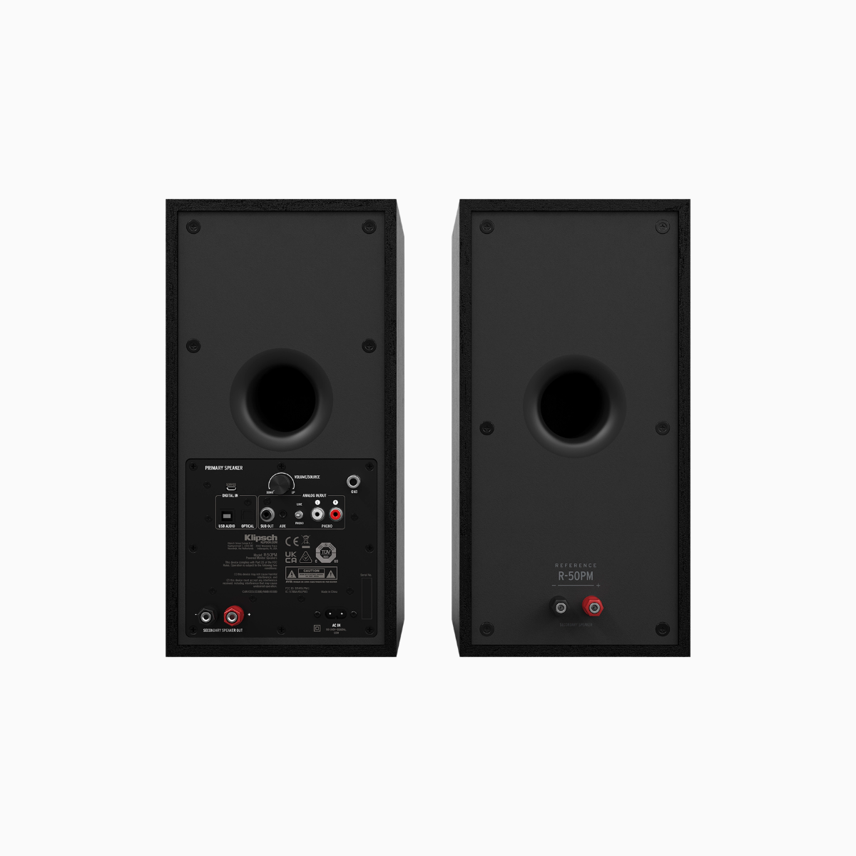Klipsch R-50PM Powered Speakers