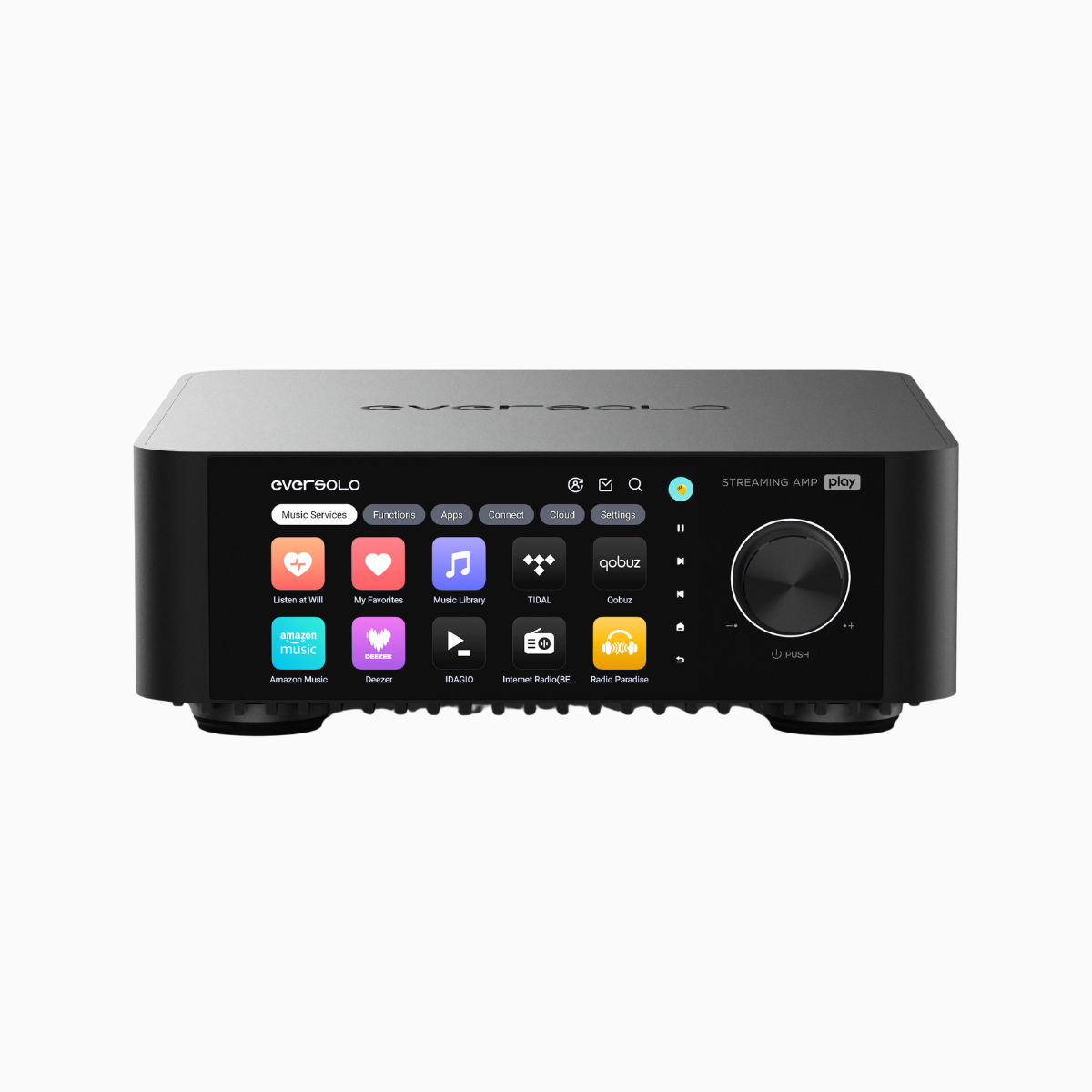 EverSolo Play CD Edition All-in-One Streaming Amplifier with CD Player