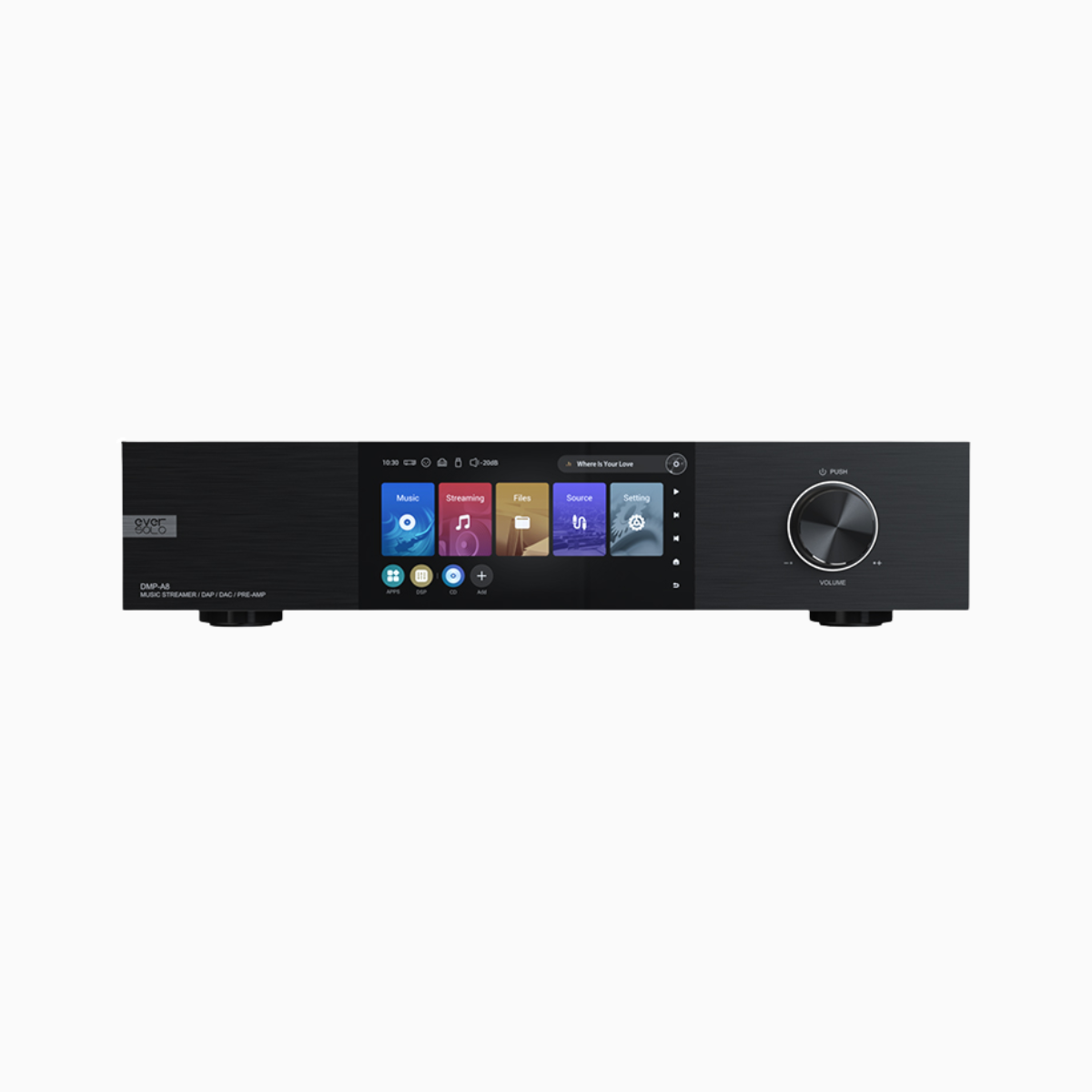 EverSolo DMP-A8 Network Music Streamer, DAC & Preamplifier