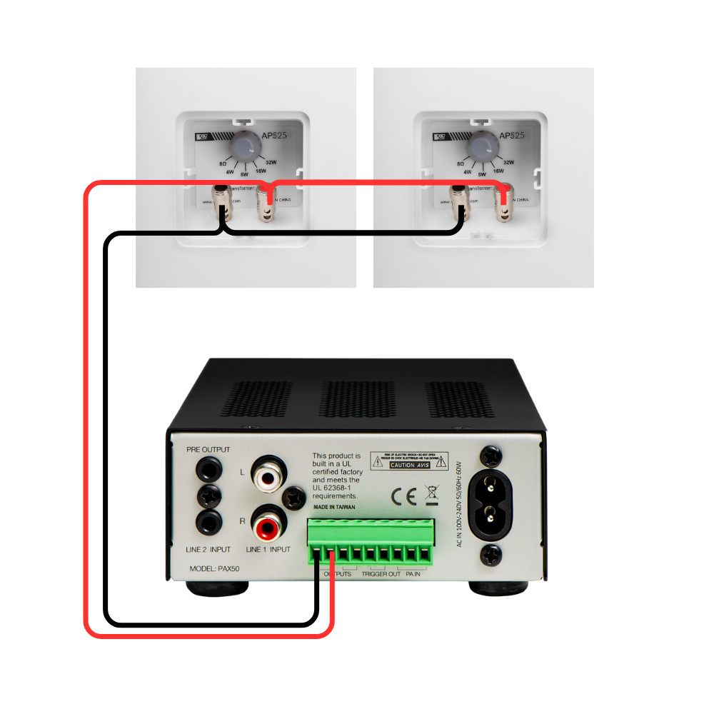 OSD AP525T 5.25" Outdoor 70V/100V Patio Speaker