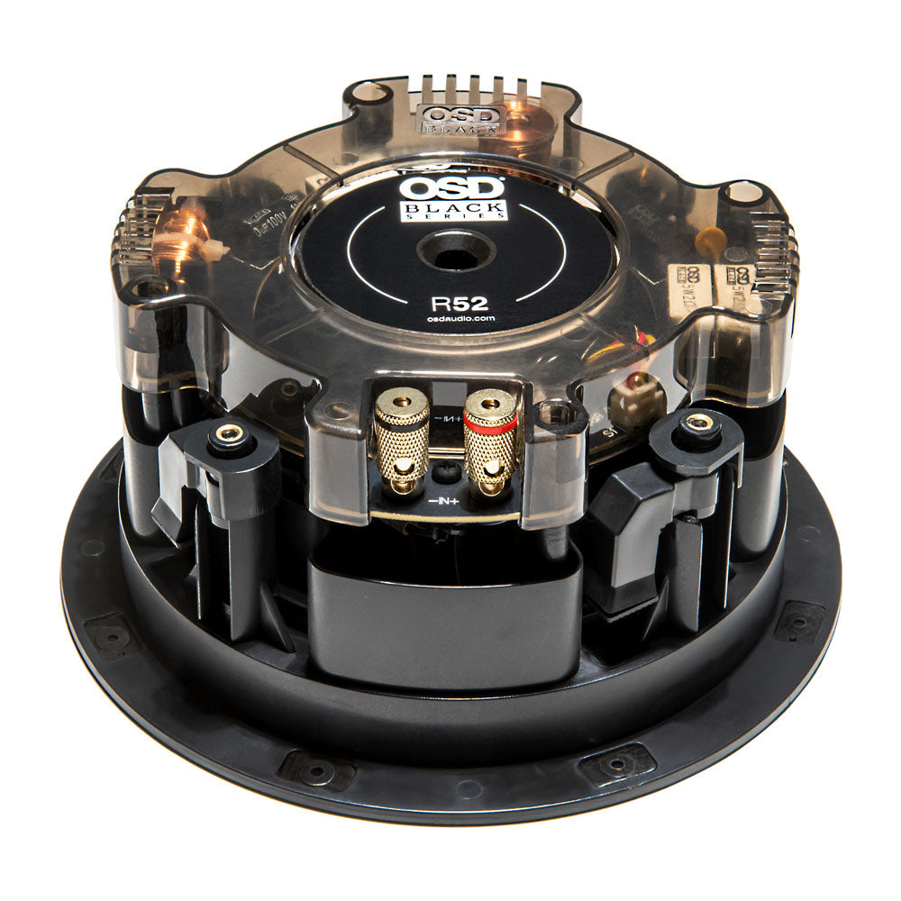 OSD Black R52 Dual 5.25” Bookshelf Speaker