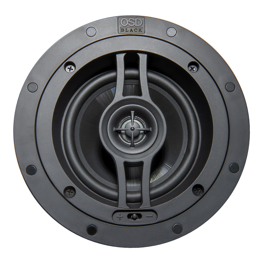 OSD Black R52 Dual 5.25” Bookshelf Speaker