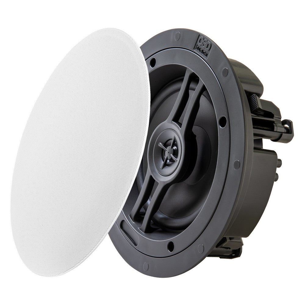 OSD Black R61 6.5” Bookshelf Speaker