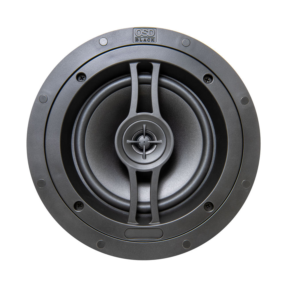 OSD Black R61 6.5” Bookshelf Speaker