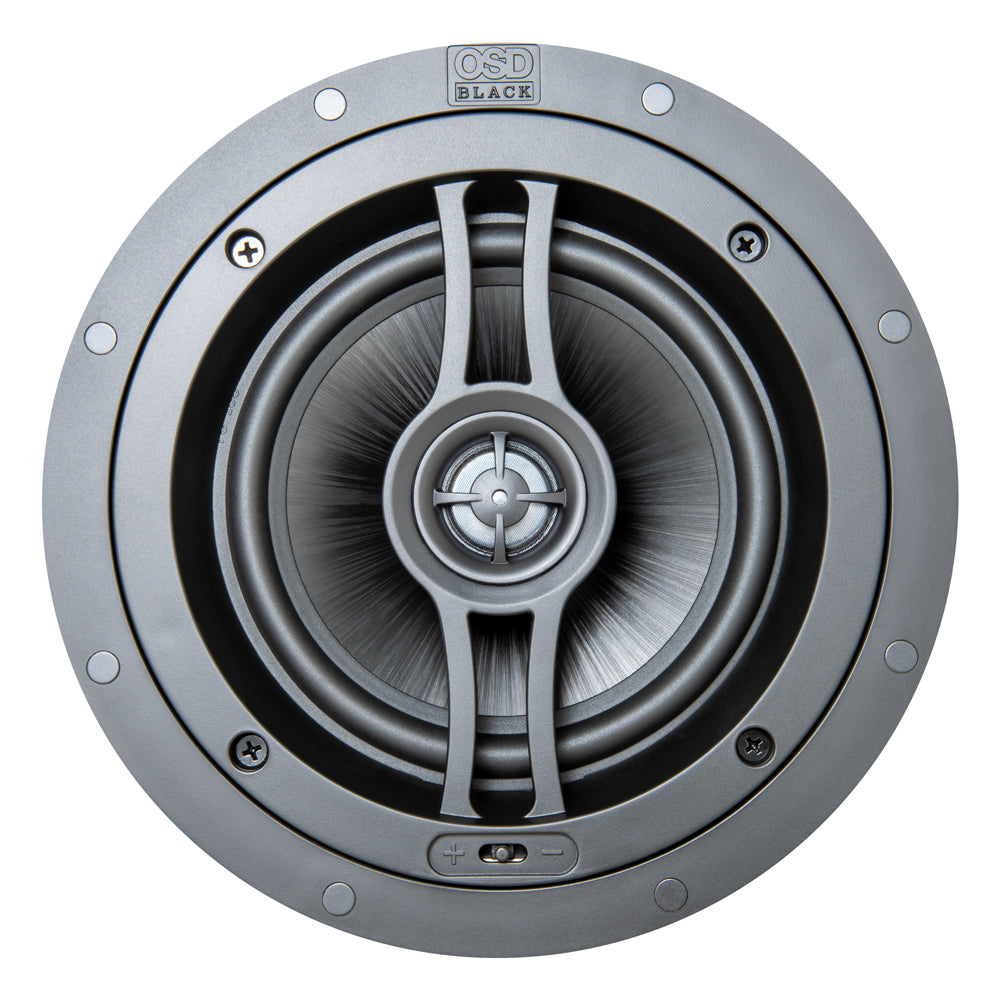 OSD Black R62 Dual 6.5” Bookshelf Speaker