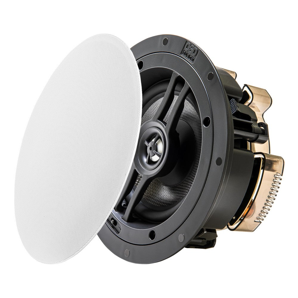 OSD Black R63 6.5” In-Ceiling 150W Speaker Pair