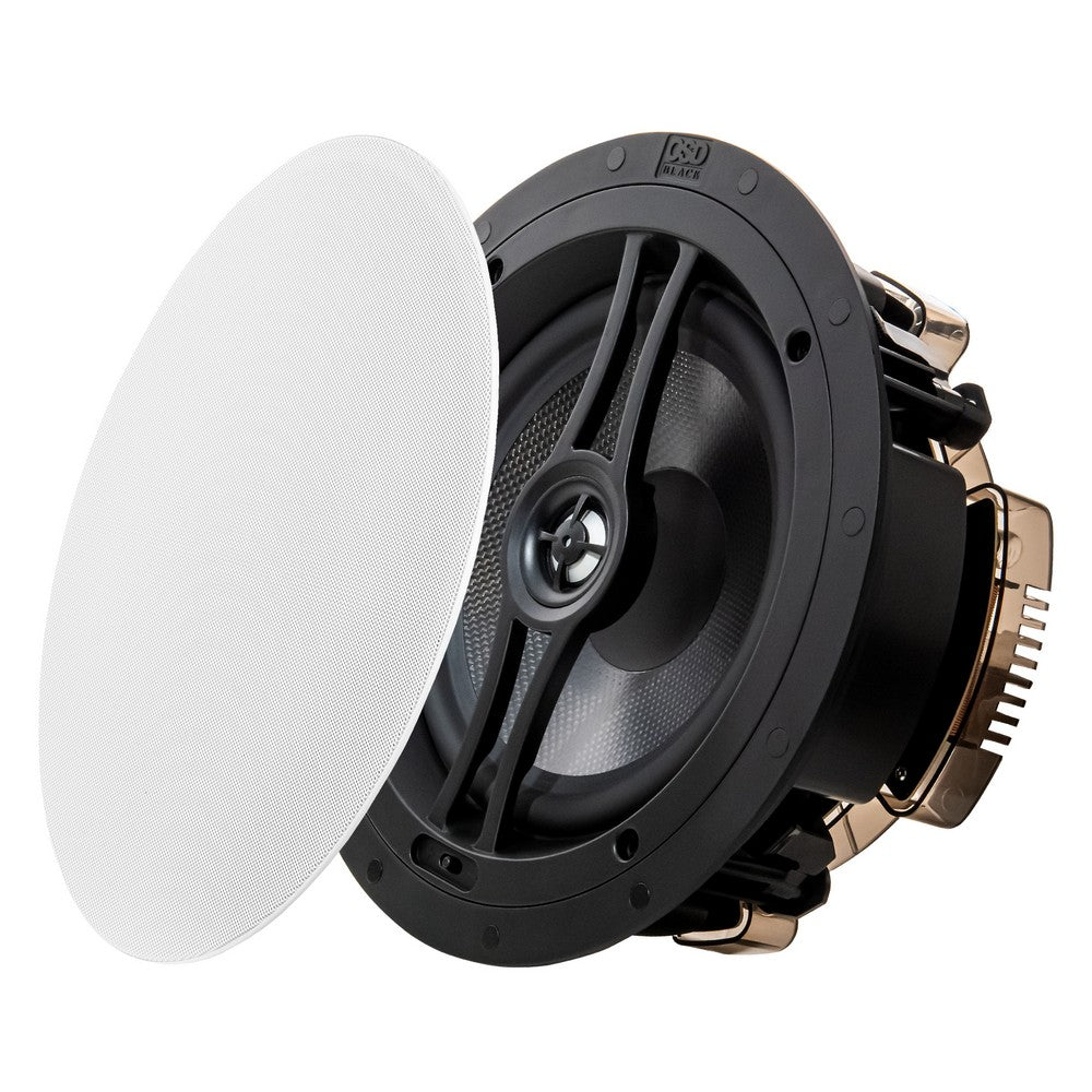 OSD Black R83A 8” Angled In-Ceiling Speaker