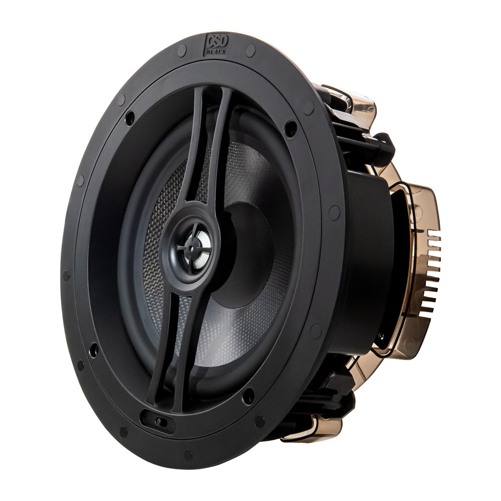 OSD Black R83A 8” Angled In-Ceiling Speaker
