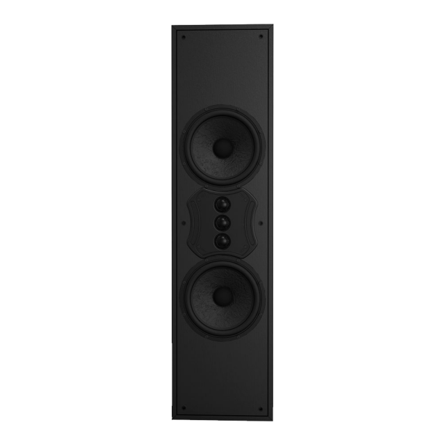 OSD Black S82 MKII Dual 8” In-Wall Speaker