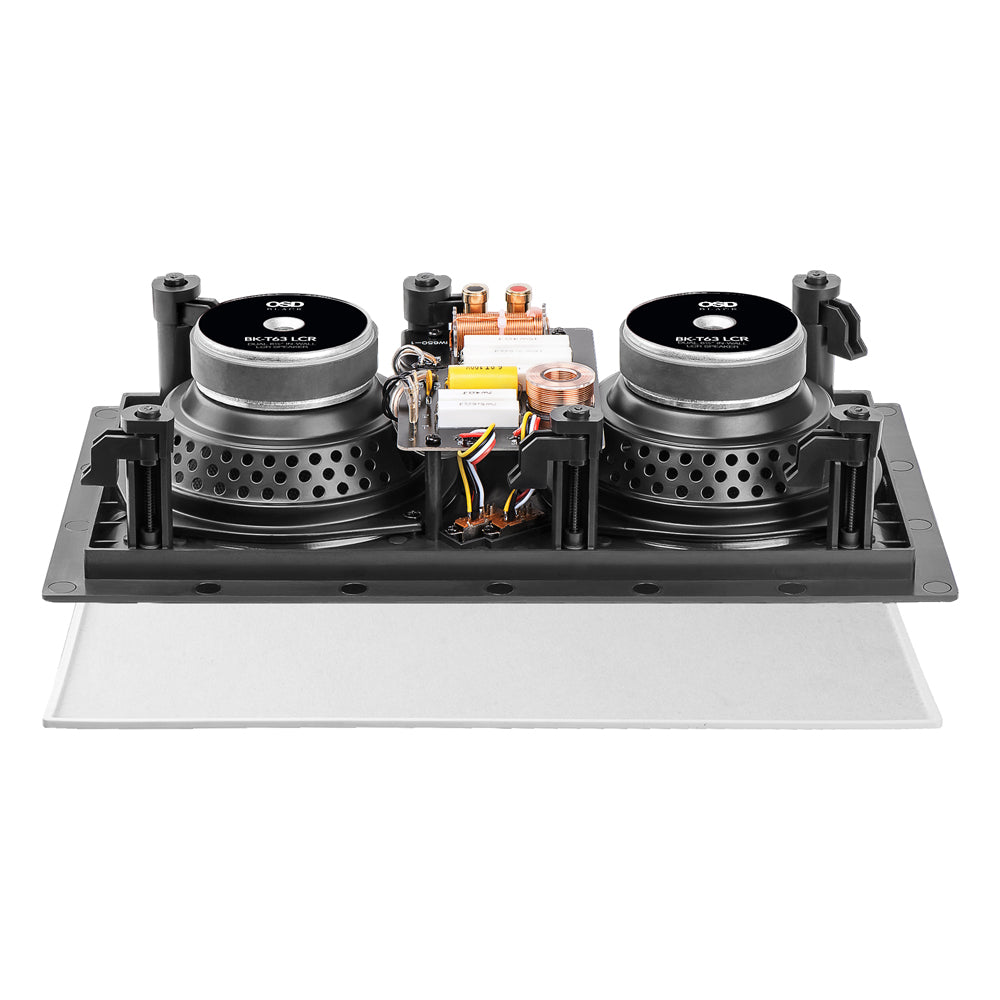 OSD Black T63 LCR Speaker for Home Theater