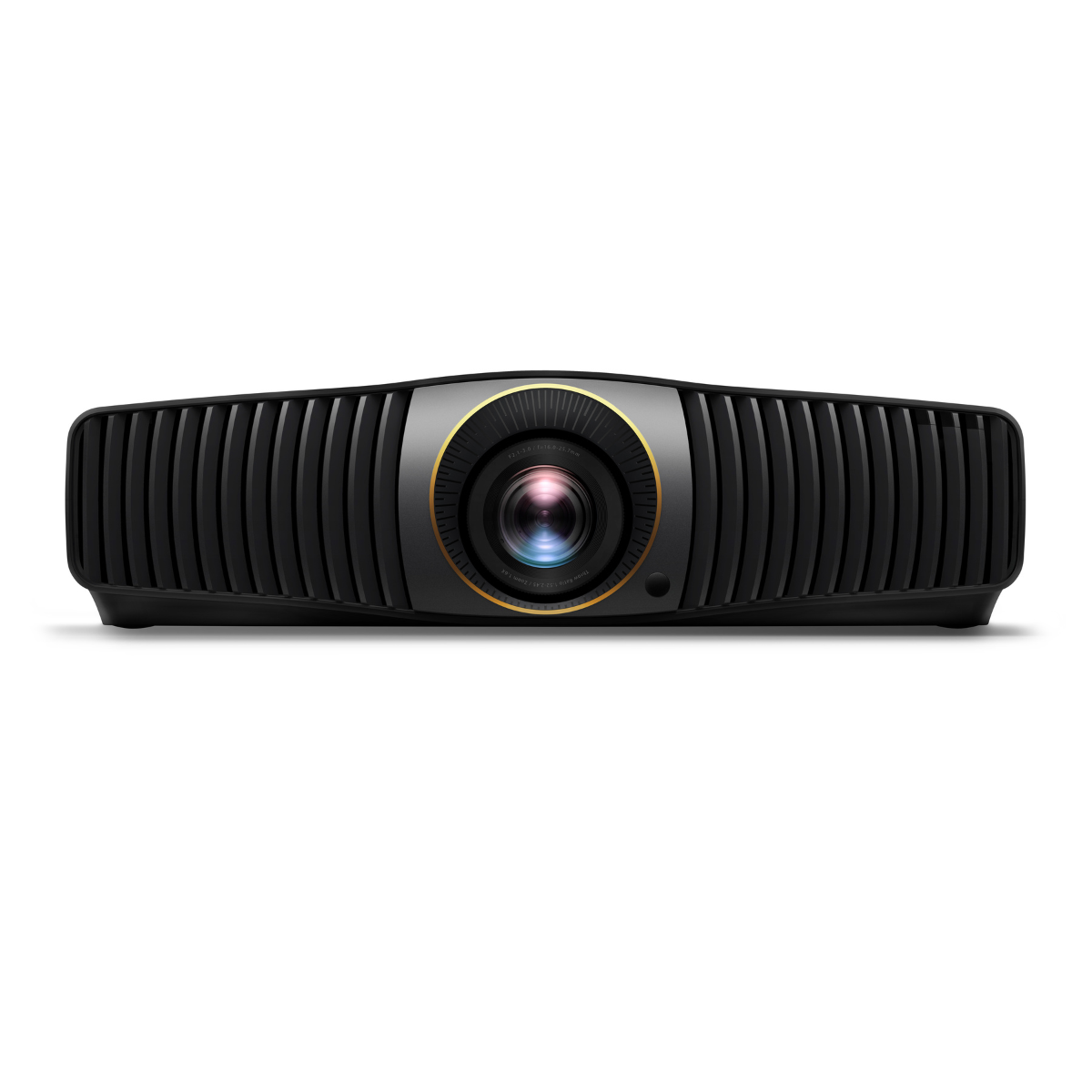 Black projector on a white background