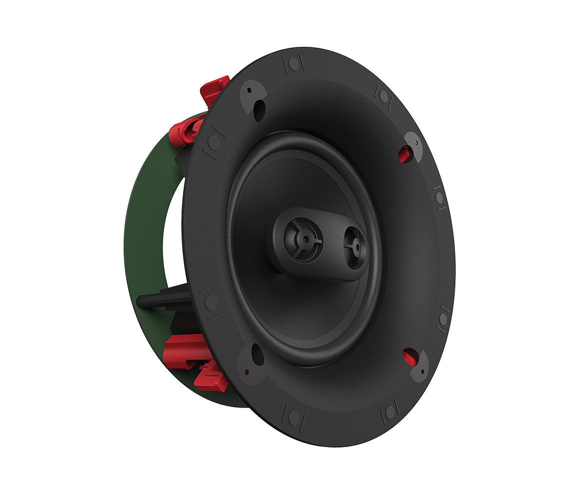 Black speaker on a white background