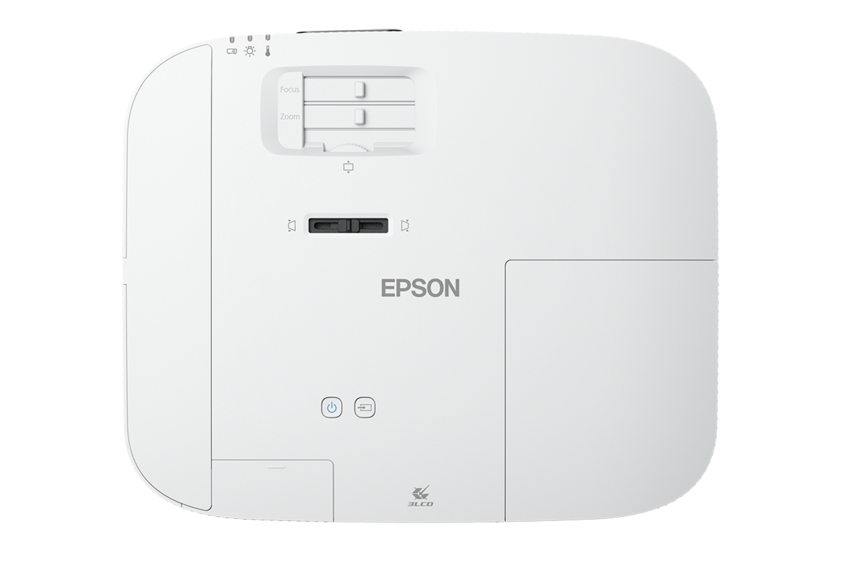 Epson projector on a white background