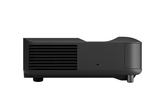 Black projector on a white background