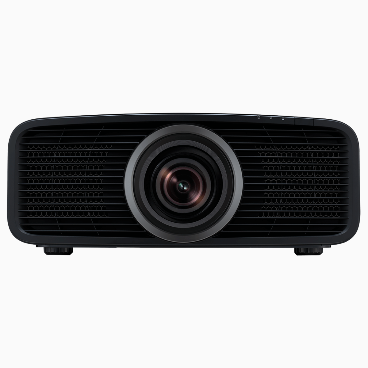 JVC NZ 500B projector on a white background