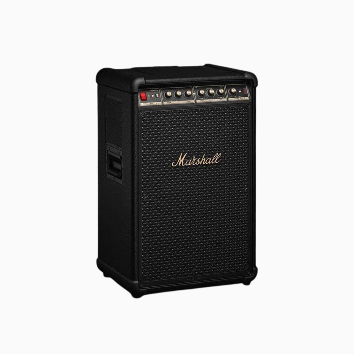 Marshall amplifier on a white background