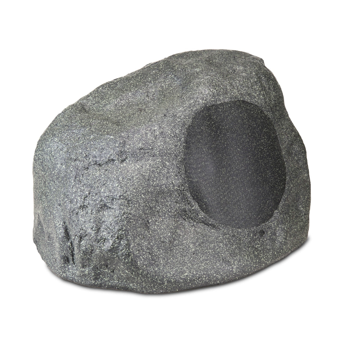 Rock-shaped pet bed on a white background