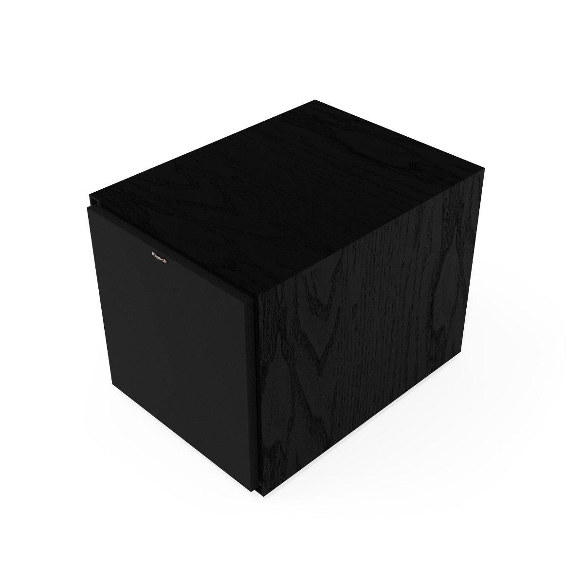 Black rectangular box on a white background
