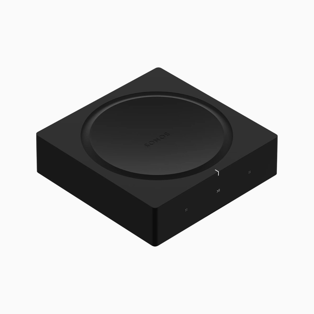 sonos amplifier on a white background