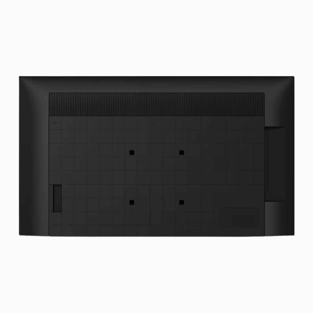 Sony professional display-back-viewsurface on a white background