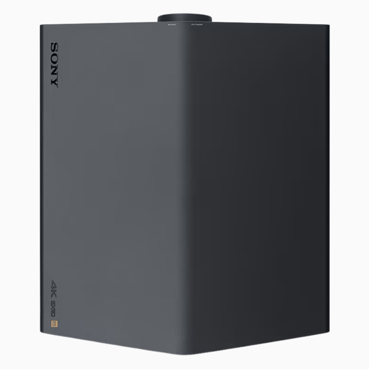 Black electronic device with 'Sony' branding on a white background