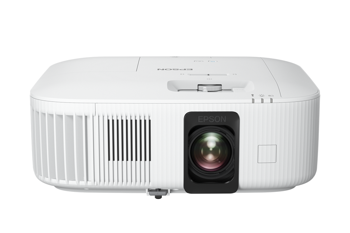Epson projector on a white background