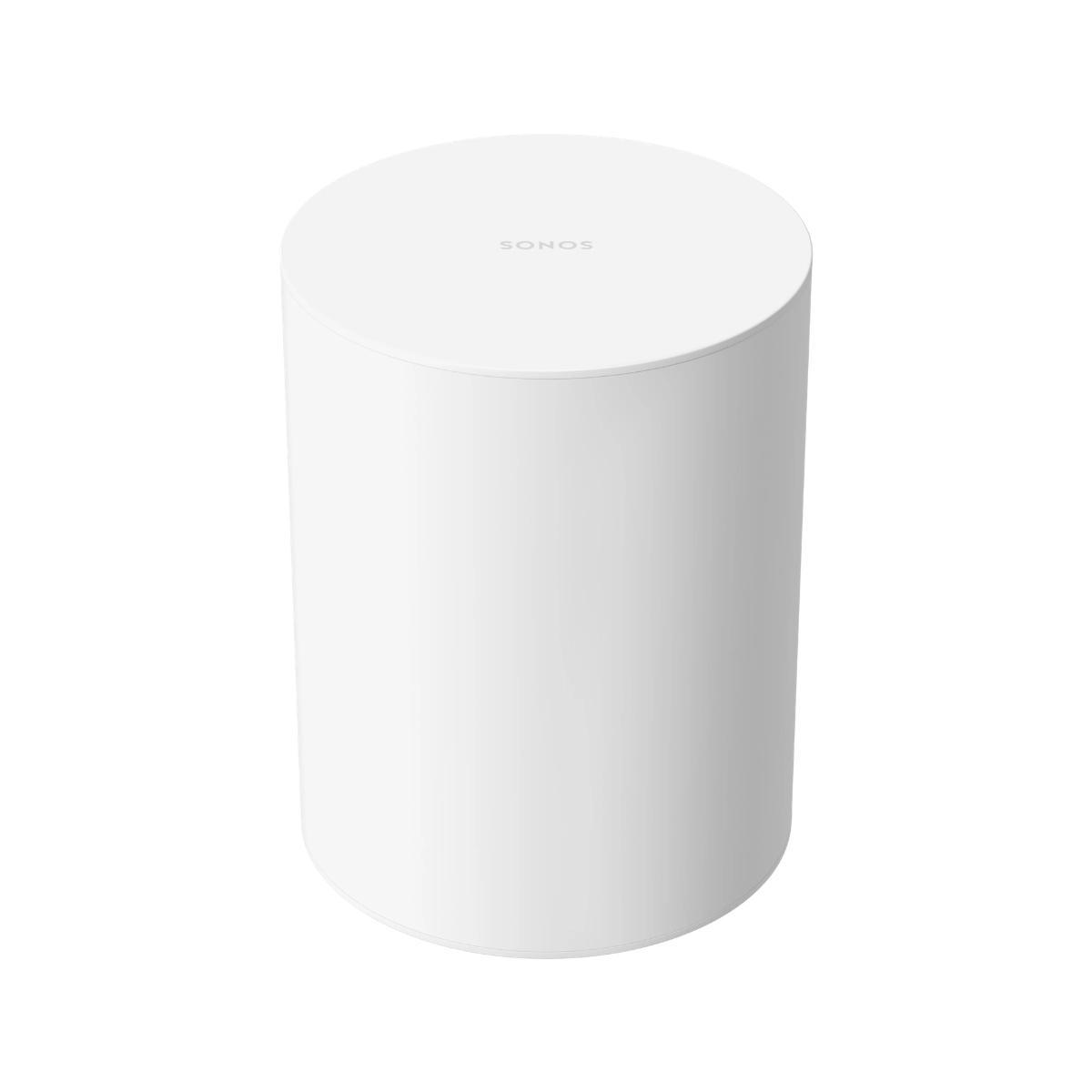 sonos sub mini on a white background