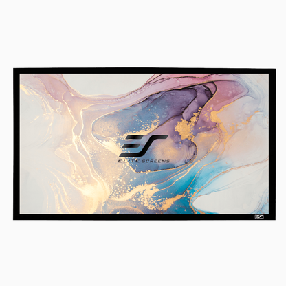 Elite Screens ER84WH1 Sable Frame Fixed Frame Projection Screen – 84 Inch