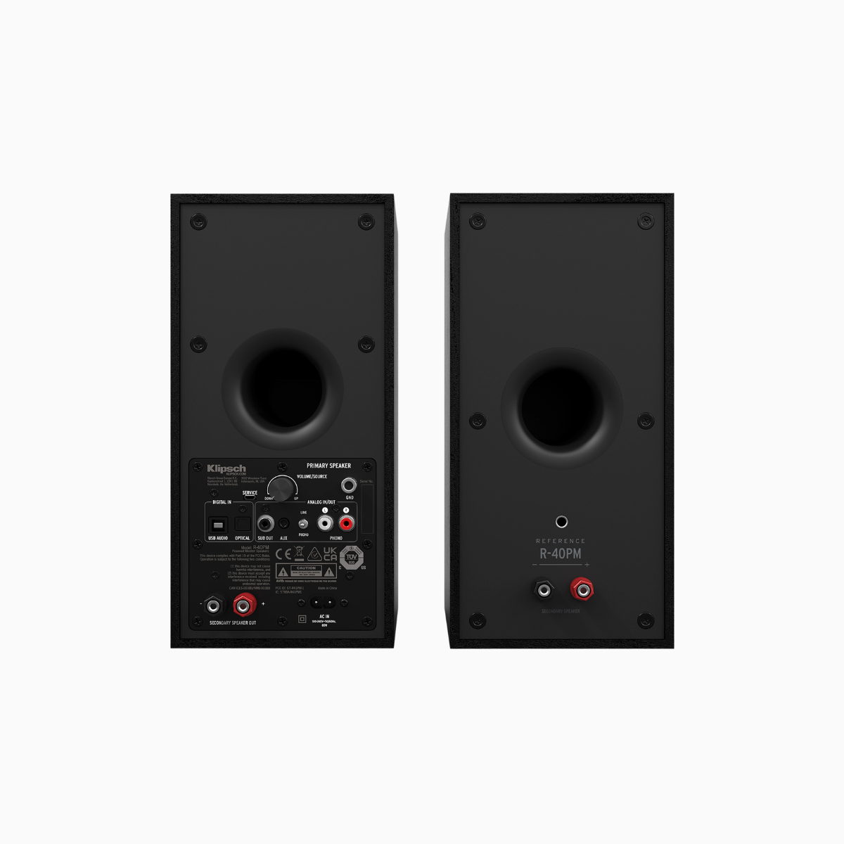 Klipsch R-40PM Powered Speakers