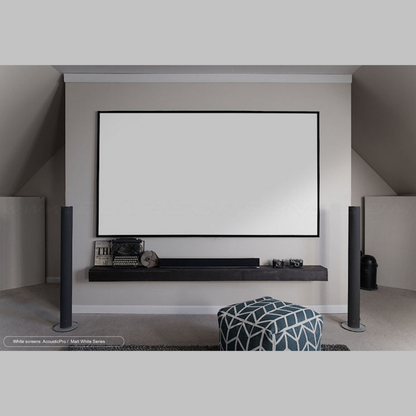 Elite Screens AR92WH2 Aeon Edge Free Fixed Frame Projection Screen – 92 Inch