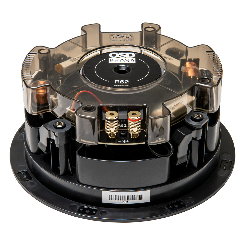 OSD Black R62 Dual 6.5” Bookshelf Speaker