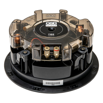 OSD Black R62 Dual 6.5” Bookshelf Speaker