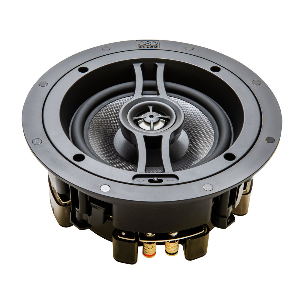 OSD Black R63 6.5” In-Ceiling 150W Speaker Pair
