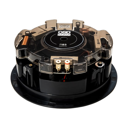OSD Black R83A 8” Angled In-Ceiling Speaker
