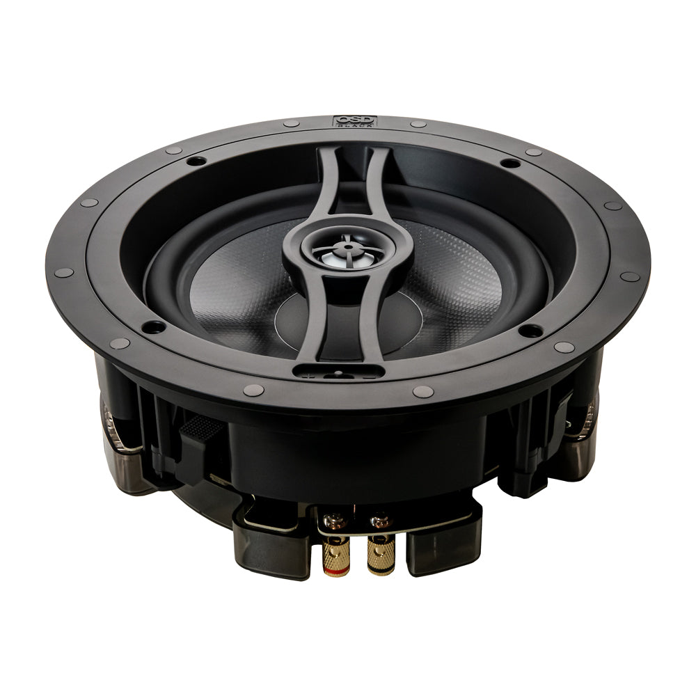 OSD Black R83A 8” Angled In-Ceiling Speaker