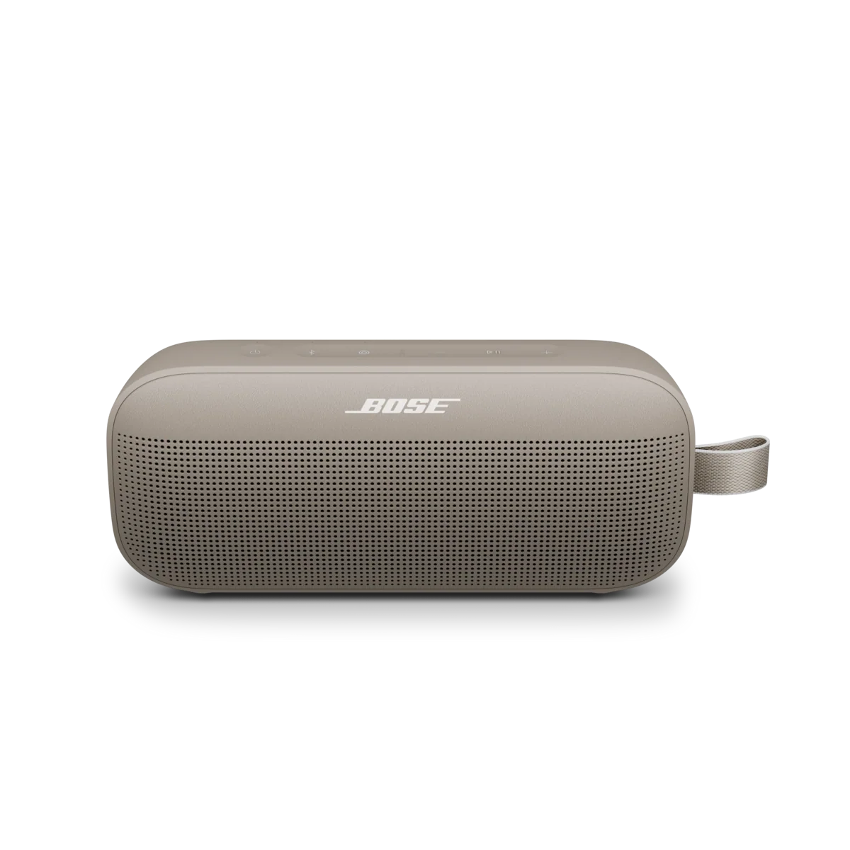 Bose portable speaker on a white background