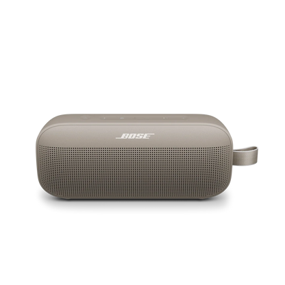 Bose portable speaker on a white background