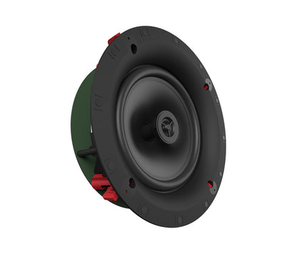 Black speaker on a white background