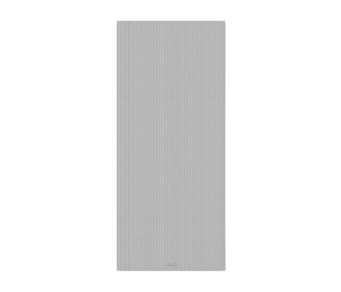 Textured gray rectangular tile on a white background