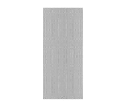 Textured gray rectangular tile on a white background