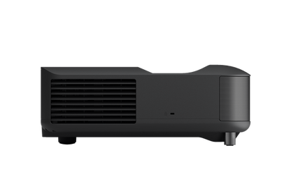 Black projector on a white background