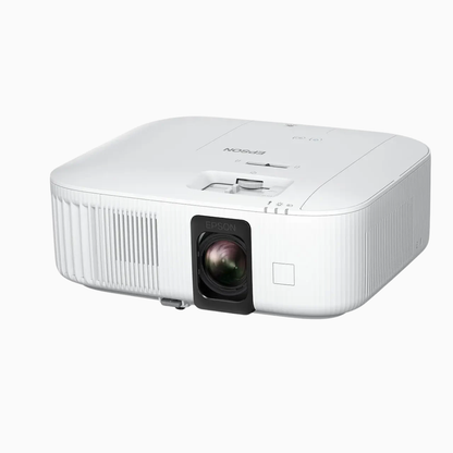 White projector on a white background