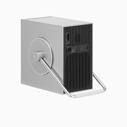 LG HU 710 PB back view in white background