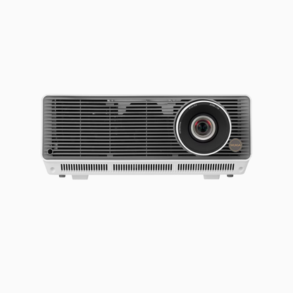 LG Projector on a white background