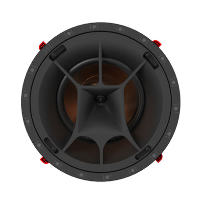 Black speaker on a white background