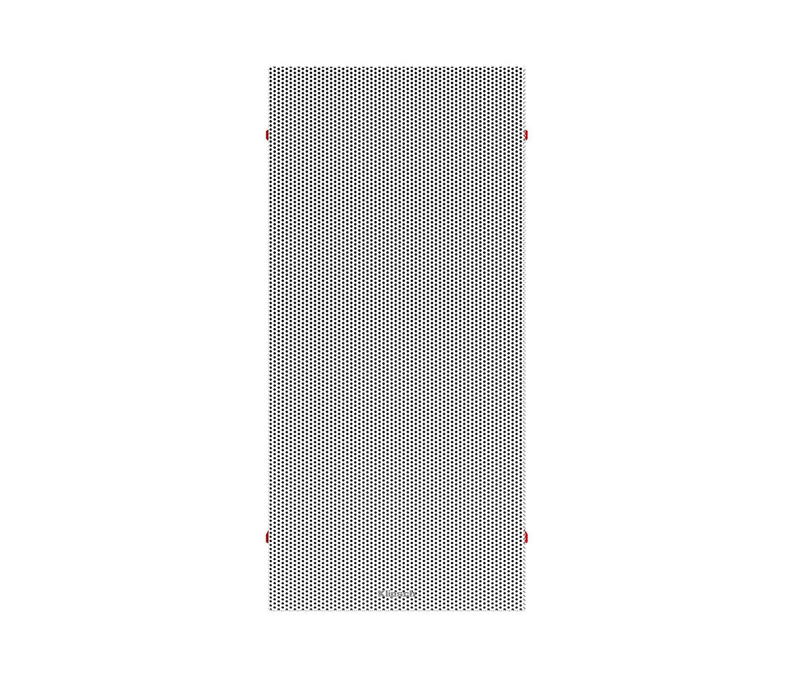 Textured gray panel with a subtle pattern on a white background