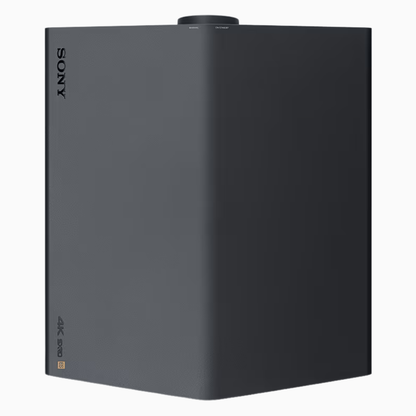 Black electronic device with 'Sony' branding on a white background
