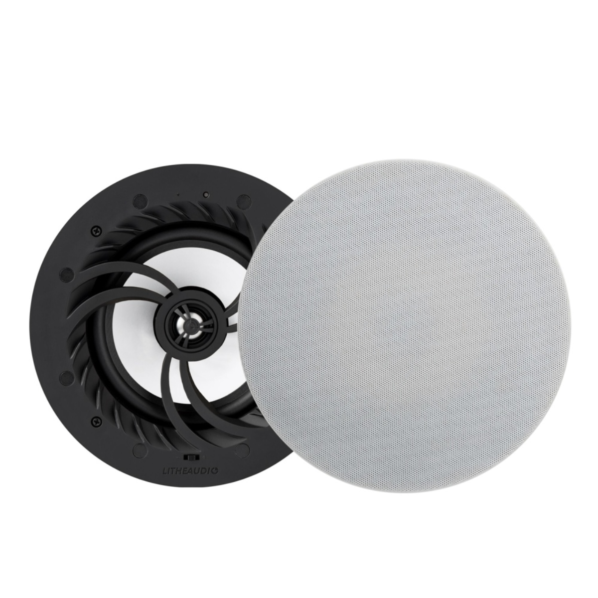 Lithe Audio Wi-Fi IP44 Bathroom Ceiling Speaker Pair