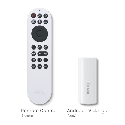 Remote view and dongal image in white background